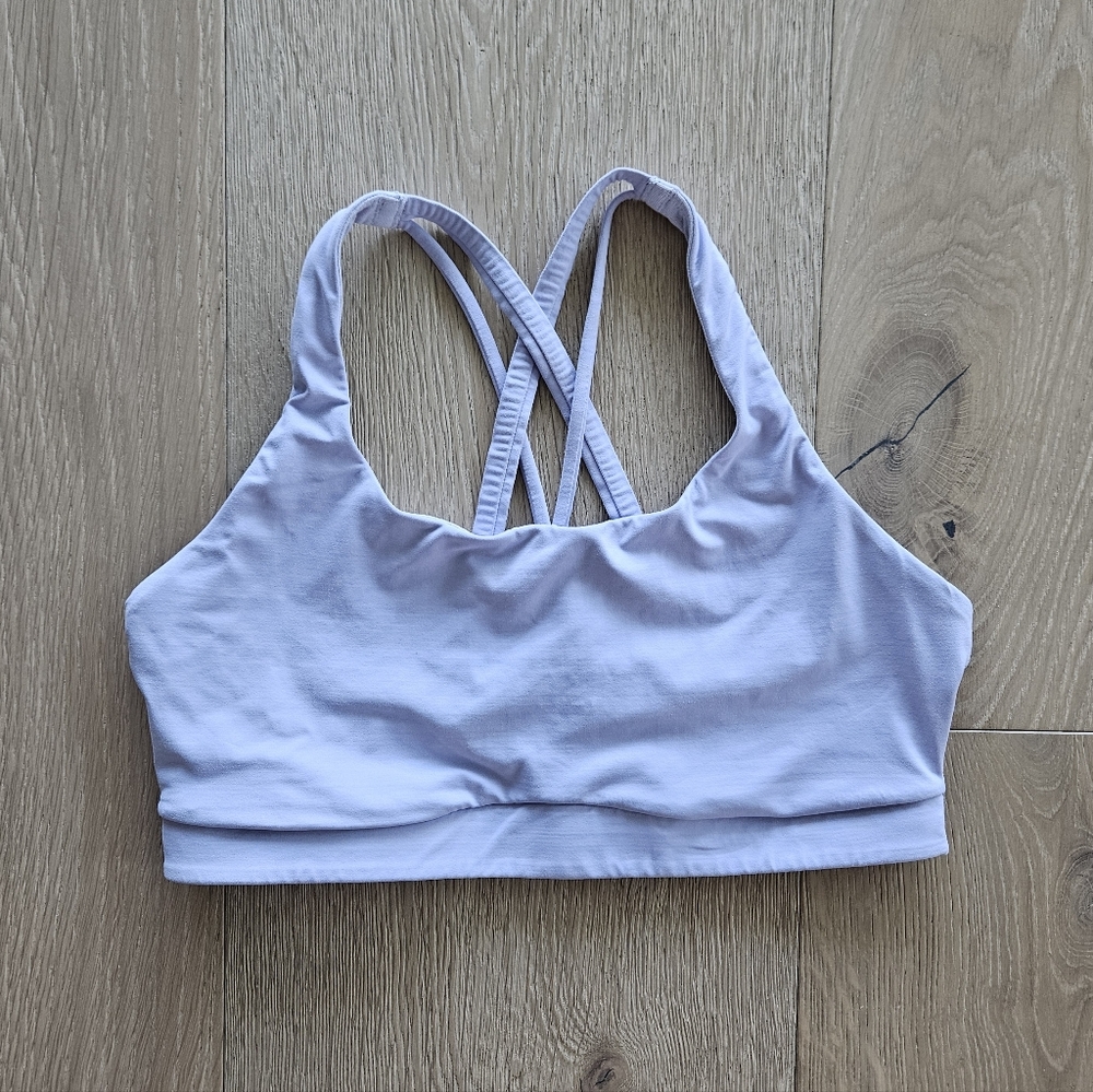 Lululemon Energy *Evolve Bra Lavender Size M